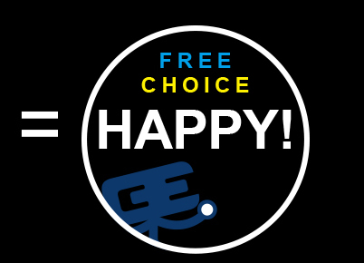 FREE CHOICE HAPPY!