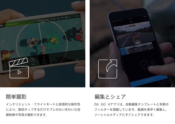 簡単撮影|編集とシェア