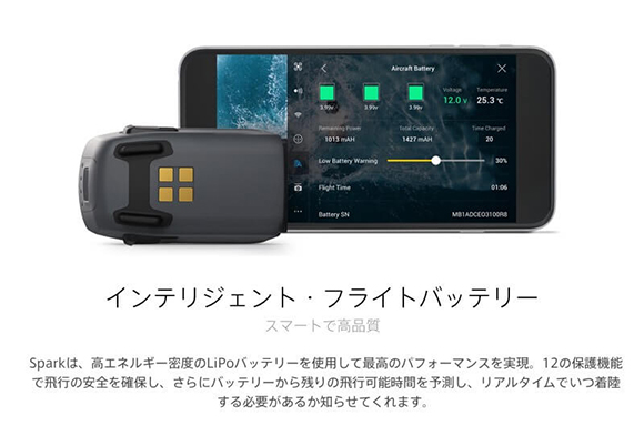インテリジェント・フライトバッテリー