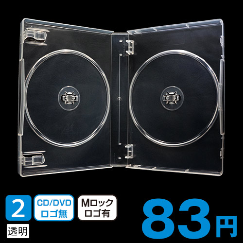 Mロックケース マルチトールダブル 27mm 透明 60枚入 株式会社協和産業 Mロックケース マルチトールダブル 27mm 透明 60枚入 株式会社協和産業