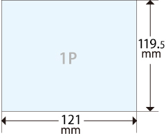 ジュエルケース用ブックレットサイズ